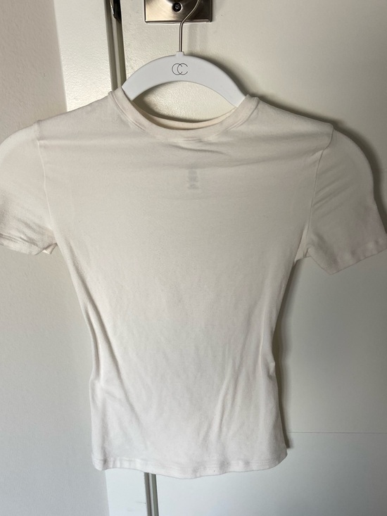 SKIMS Tops - SKIMS Cotton Jersey Top in Bone